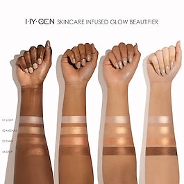 Hy-Gen Skincare Infused Glow Beautifier - Pudră iluminatoare strălucitoare